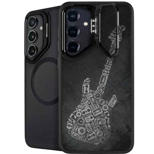 Guitar Pattern Galaxy S24 FE Kickstand Case