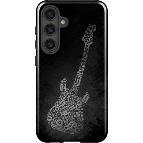 Guitar Pattern Galaxy S25 Impact Case
