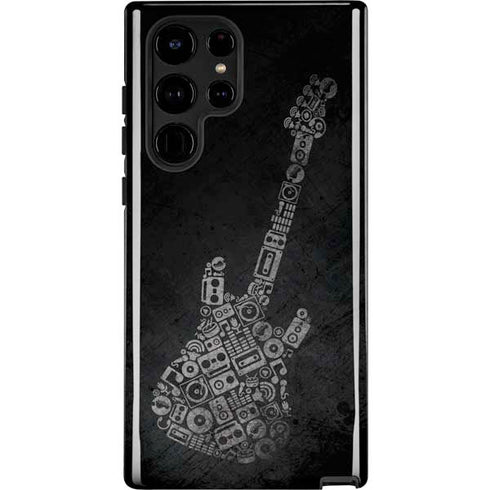 Guitar Pattern Galaxy S25 Ultra Impact Case