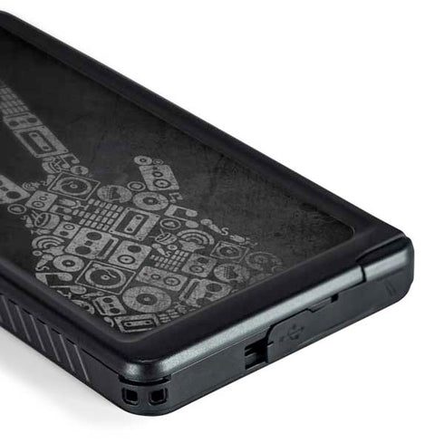 Guitar Pattern Galaxy S24 Ultra Waterproof Case
