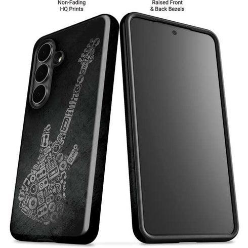 Guitar Pattern Galaxy S26 Impact Case