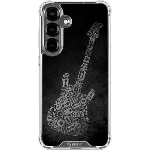 Guitar Pattern Galaxy S26 Plus Clear Case