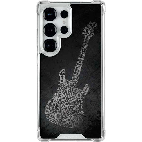 Guitar Pattern Galaxy S26 Ultra Clear Case