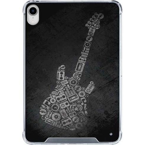 Guitar Pattern iPad 11th Gen (2025) Clear Case