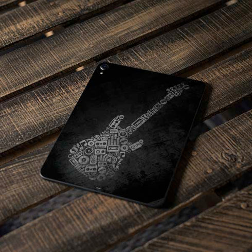 Guitar Pattern Apple iPad Pro Skin