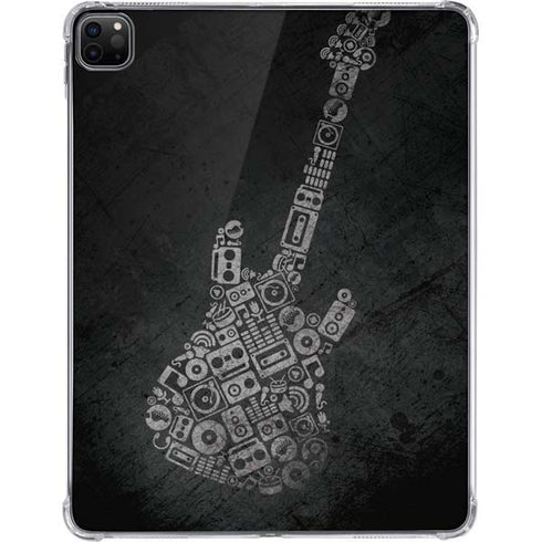 Guitar Pattern iPad Pro 11in (2024) Clear Case
