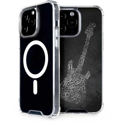 Guitar Pattern iPhone Cases