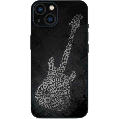 Guitar Pattern iPhone Skins