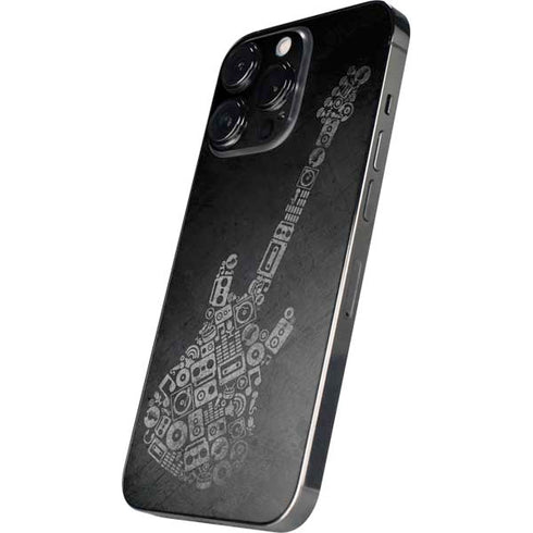 Guitar Pattern iPhone 15 Pro Max Skin
