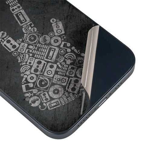 Guitar Pattern iPhone 15 Skin
