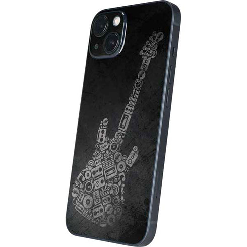 Guitar Pattern iPhone 15 Skin