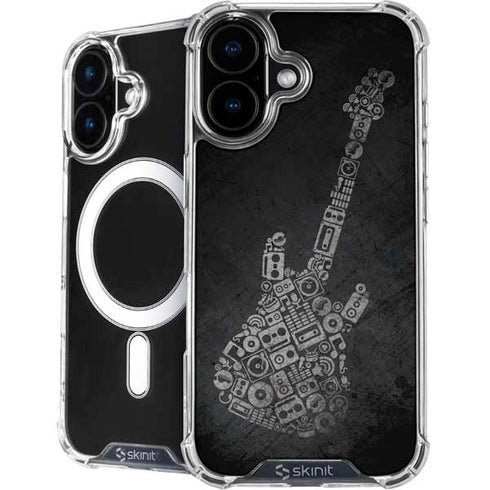 Guitar Pattern iPhone 16 Plus MagSafe Case