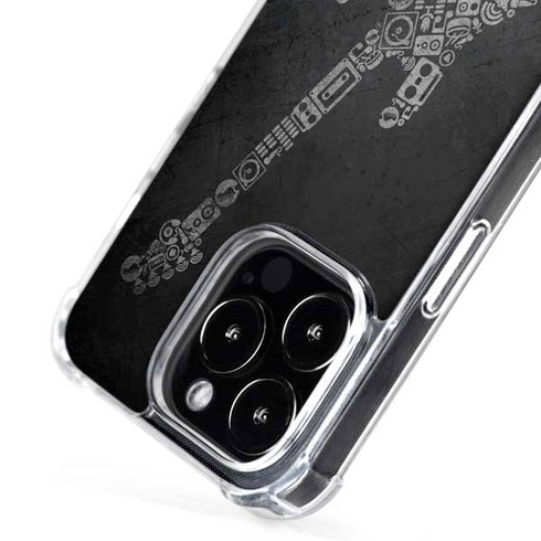 Guitar Pattern iPhone 16 Pro MagSafe Case