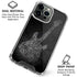 Guitar Pattern iPhone 16 Pro Max Clear Case