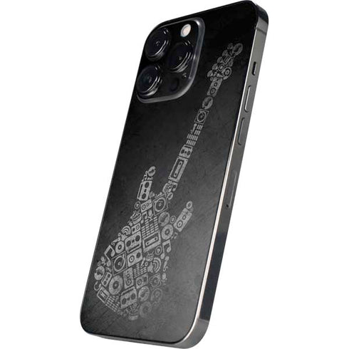 Guitar Pattern iPhone 16 Pro Max Skin