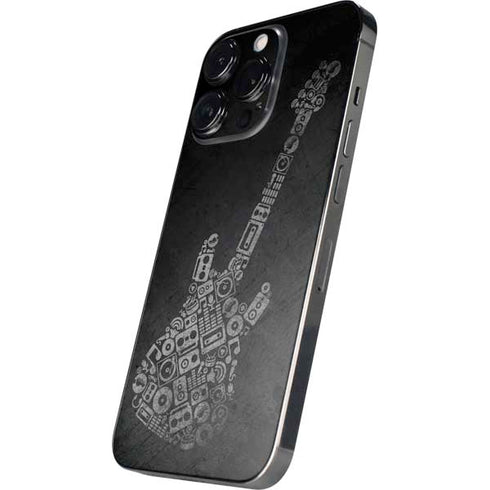 Guitar Pattern iPhone 16 Pro Skin