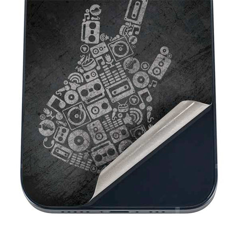 Guitar Pattern iPhone 16 Skin