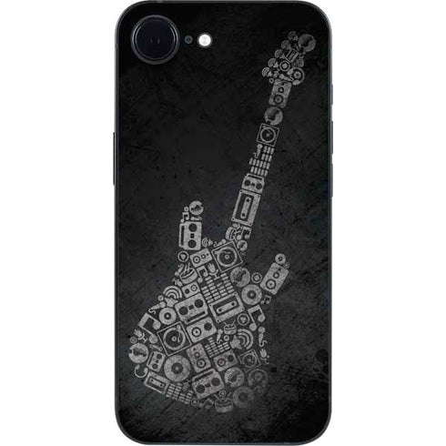 Guitar Pattern iPhone 16e Skin