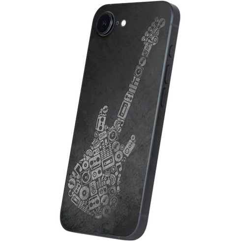 Guitar Pattern iPhone 16e Skin