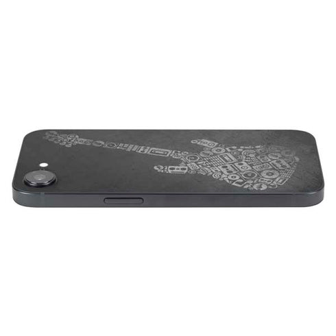 Guitar Pattern iPhone 16e Skin
