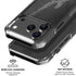 Guitar Pattern iPhone 18 Pro Clear Case