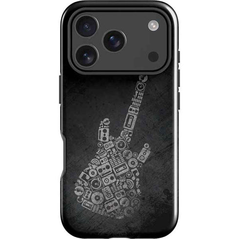 Guitar Pattern iPhone 18 Pro Max Impact Case