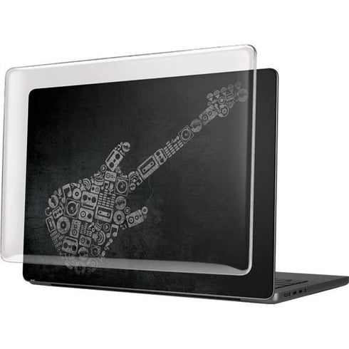 Guitar Pattern MacBook Pro 14in (2021-24) Case plus Skin