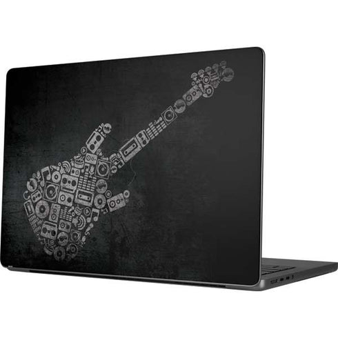 Guitar Pattern Apple MacBook Pro 14-inch Skin