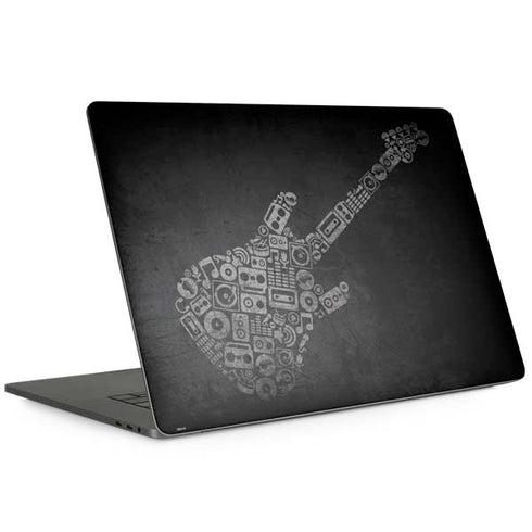 Guitar Pattern MacBook Skins