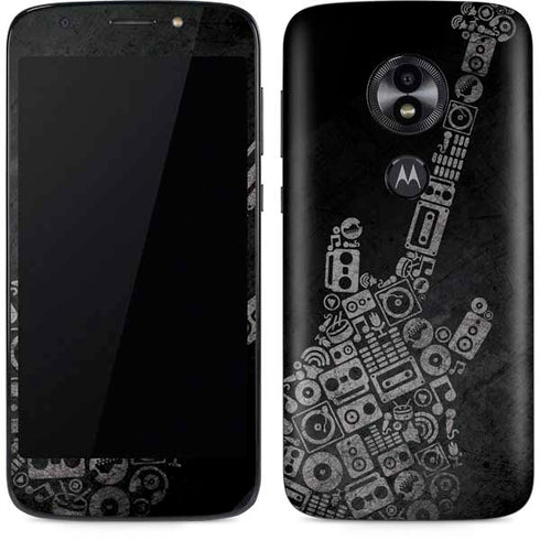 Guitar Pattern Moto E5 Play Skin