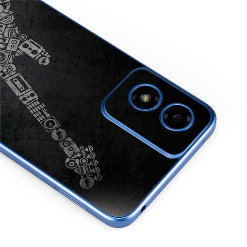 Guitar Pattern Moto G Play 4G (2024) Skin