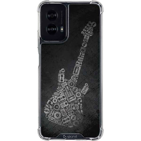 Guitar Pattern Moto G Power 5G (2024) Clear Case