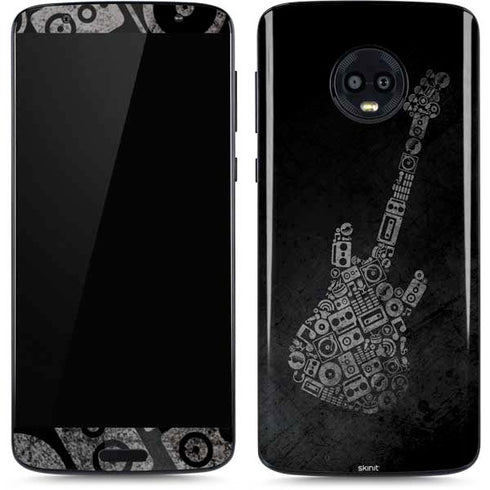 Guitar Pattern Moto G6 Skin