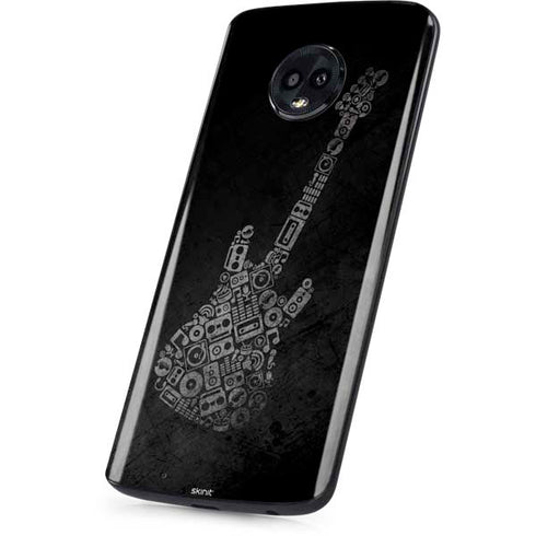 Guitar Pattern Moto G6 Skin
