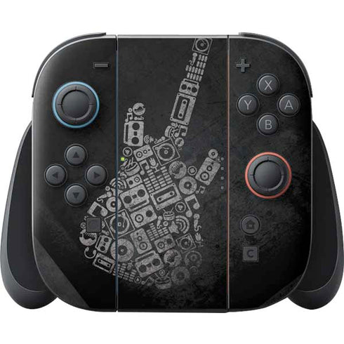 Guitar Pattern Nintendo Skins