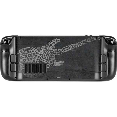 Guitar Pattern Steam Deck Handheld Gaming Computer Skin