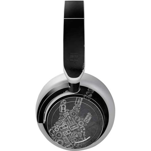 Guitar Pattern Surface Headphones Skin