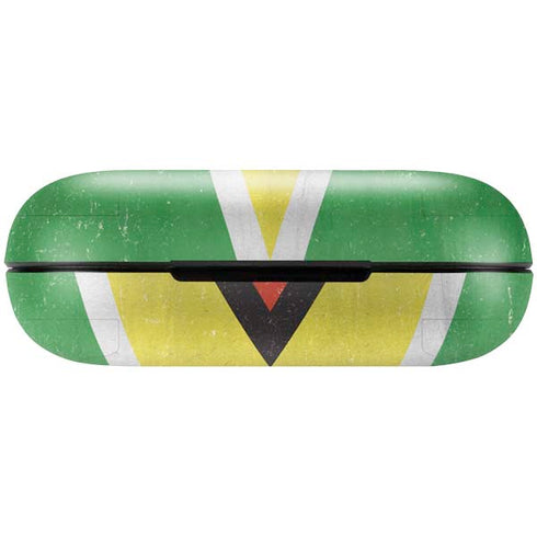 Guyana Flag Distressed Amazon Echo Buds Skin