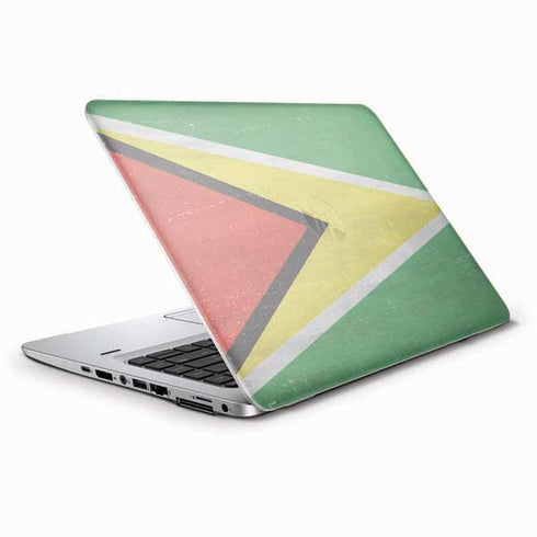 Guyana Flag Distressed HP Elitebook Skin