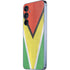 Guyana Flag Distressed Galaxy A55 5G Skin
