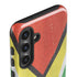 Guyana Flag Distressed Galaxy S25 Impact Case