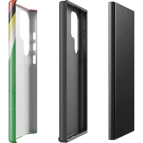 Guyana Flag Distressed Galaxy S25 Ultra Impact Case