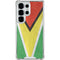 Guyana Flag Distressed Galaxy S25 Ultra Clear Case