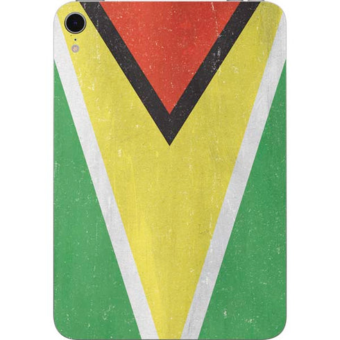 Guyana Flag Distressed Apple iPad Mini Skin