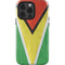 Guyana Flag Distressed iPhone 15 Pro Impact Case