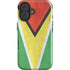 Guyana Flag Distressed iPhone 16 Impact Case