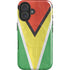 Guyana Flag Distressed iPhone 16 Magsafe Impact Case