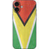 Guyana Flag Distressed iPhone 16 Plus Skin