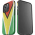 Guyana Flag Distressed iPhone 16 Pro Impact Case