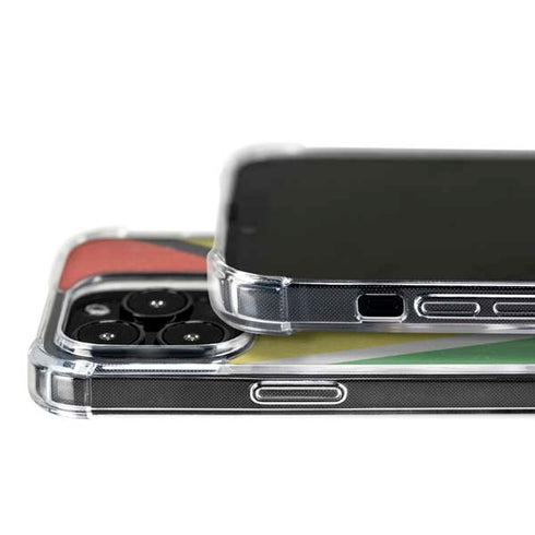 Guyana Flag Distressed iPhone 16 Pro Max MagSafe Case
